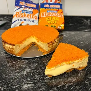 Tarta completa de Cheddar Risketos