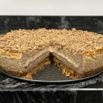 Tarta completa de Kinder Bueno
