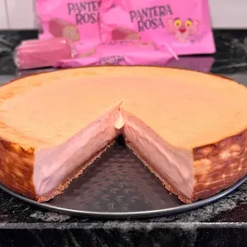 Tarta completa de Pantera Rosa