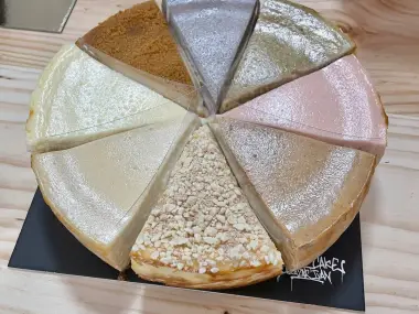 Surtido de tartas de queso artesanales de Cheesecakes Alcázar Iván